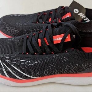 Hi-Tec Women's Black and Red Sneakers Sz 7.5